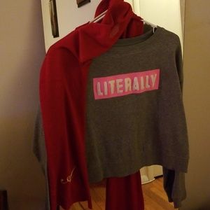 Cropped Sweatshirt (Literally) -SOLD